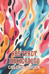Abstract Background Coloring Book for Adults