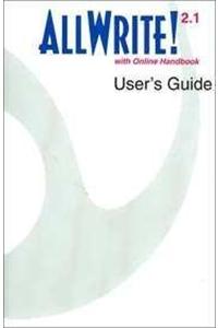 Allwrite 2.1 CD-Rom+Users Guide