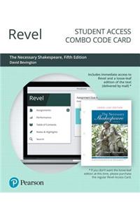 Revel for the Necessary Shakespeare -- Combo Access Card