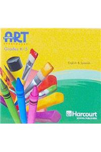 Harcourt School Publishers Art Everywhere: Electrnc Art Gallry CD-ROM(Sng)4-5