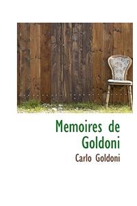 Memoires de Goldoni