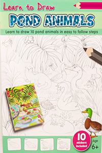 Learn to Draw - Pond Animals