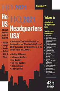 Headquarters USA 2021, 2 Vol Set