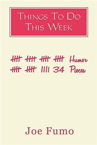 Things to Do This Week
