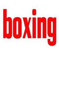 Boxing
