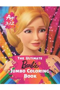 The Ultimate Barbie Jumbo Coloring Book Age 3-12