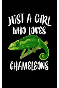 Just A Girl Who Loves Chameleons