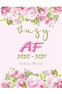 Busy AF 2020-2021 Academic Planner