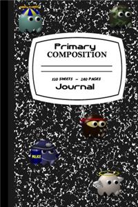 Primary Composition Journal 120 Sheets 240 Pages