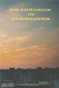 Home Maintenance Log and Repair Tracker Book