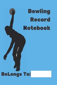 Bowling Record Notebook