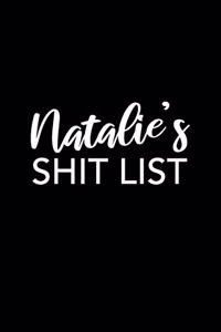 Natalie's Shit List