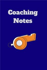 Coaching Notes