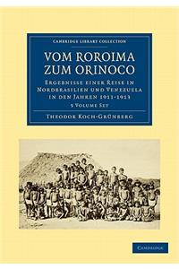 Vom Roroima zum Orinoco 5 Volume Paperback Set