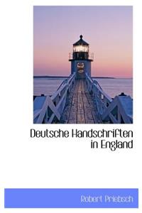 Deutsche Handschriften in England