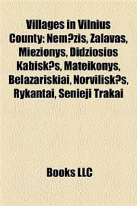 Villages in Vilnius County Villages in Vilnius County