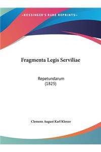 Fragmenta Legis Serviliae