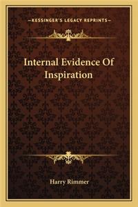 Internal Evidence of Inspiration