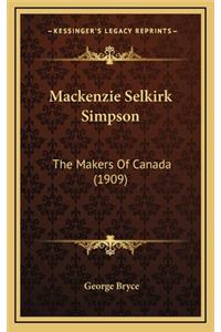 MacKenzie Selkirk Simpson