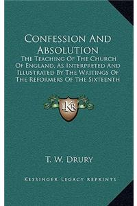 Confession and Absolution