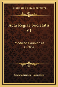 Acta Regiae Societatis V1