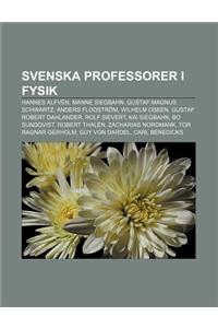 Svenska Professorer I Fysik