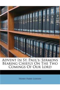 Advent In St. Paul's