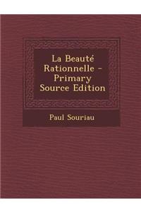 La Beaute Rationnelle