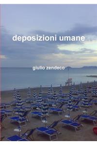 Deposizioni Umane