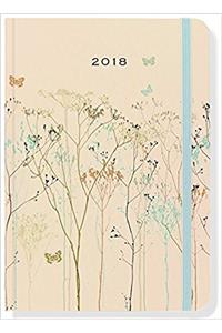 Butterflies Weekly Planner 2018 Calendar