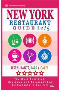 New York Restaurant Guide 2015