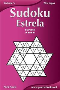 Sudoku Estrela - Extremo - Volume 5 - 276 Jogos