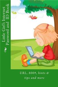 Little Girl's Internet Password and ID Book