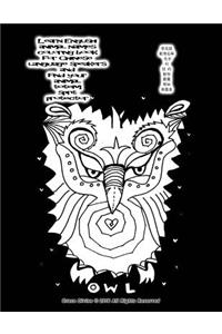 Learn English Animal Names Coloring Book for Chinese Language Speakers and Find Your Animal Totem Spirit Protector