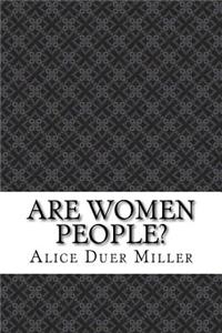 Are Women People?