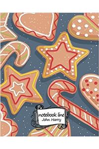 Notebook Line Line Flowers Wallpaper