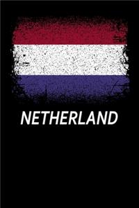 Netherland Flag Notebook