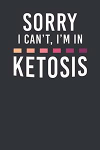 Sorry I Can't I'm In Ketosis