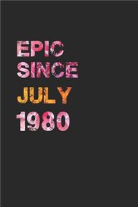 Epic Since July 1980