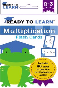 Ready to Learn: Grades 2-3 Multiplication Flash Cards