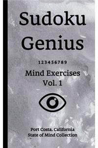 Sudoku Genius Mind Exercises Volume 1