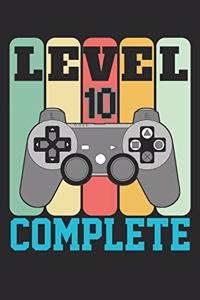 Level 10 complete