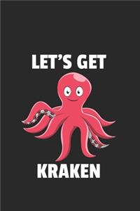 Octopus Krake Tintenfisch Notizbuch