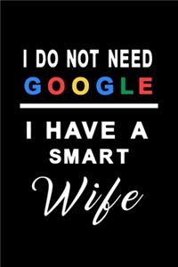 I do not need google i have a smart wife