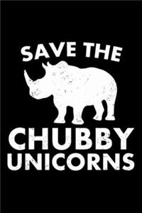 Shop Funny Save The Chubby Unicorns Design