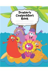 Monster Primary Composition Book