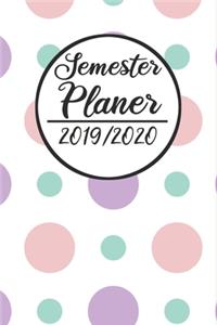 Semester Planer 2019 / 2020