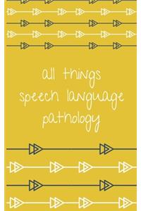 Speech Pathology