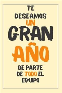 Cuaderno Mensaje De Año Nuevo