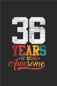 36 Years Of Being Awesome